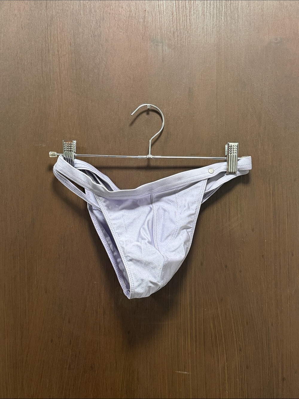 Men's Light Lavender Swim Trunks - Minimalist Cut